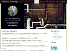 Tablet Screenshot of hyattsvilleplumbing.com